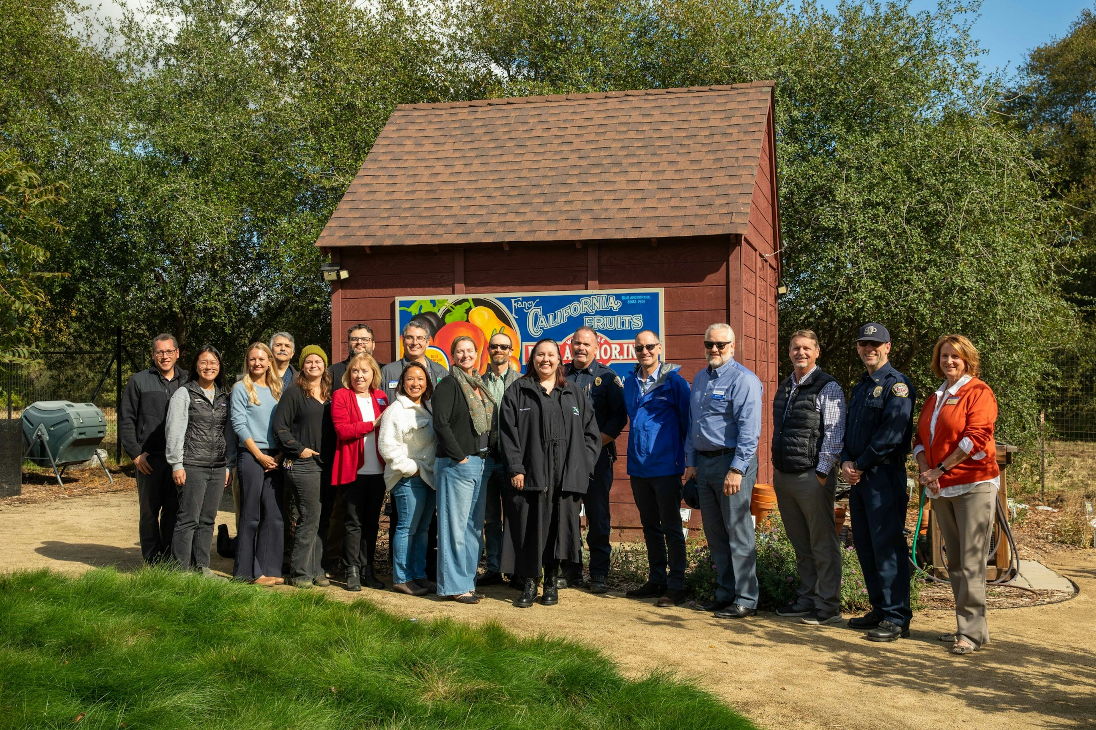 Loomis Demonstration Garden partners and event attendees